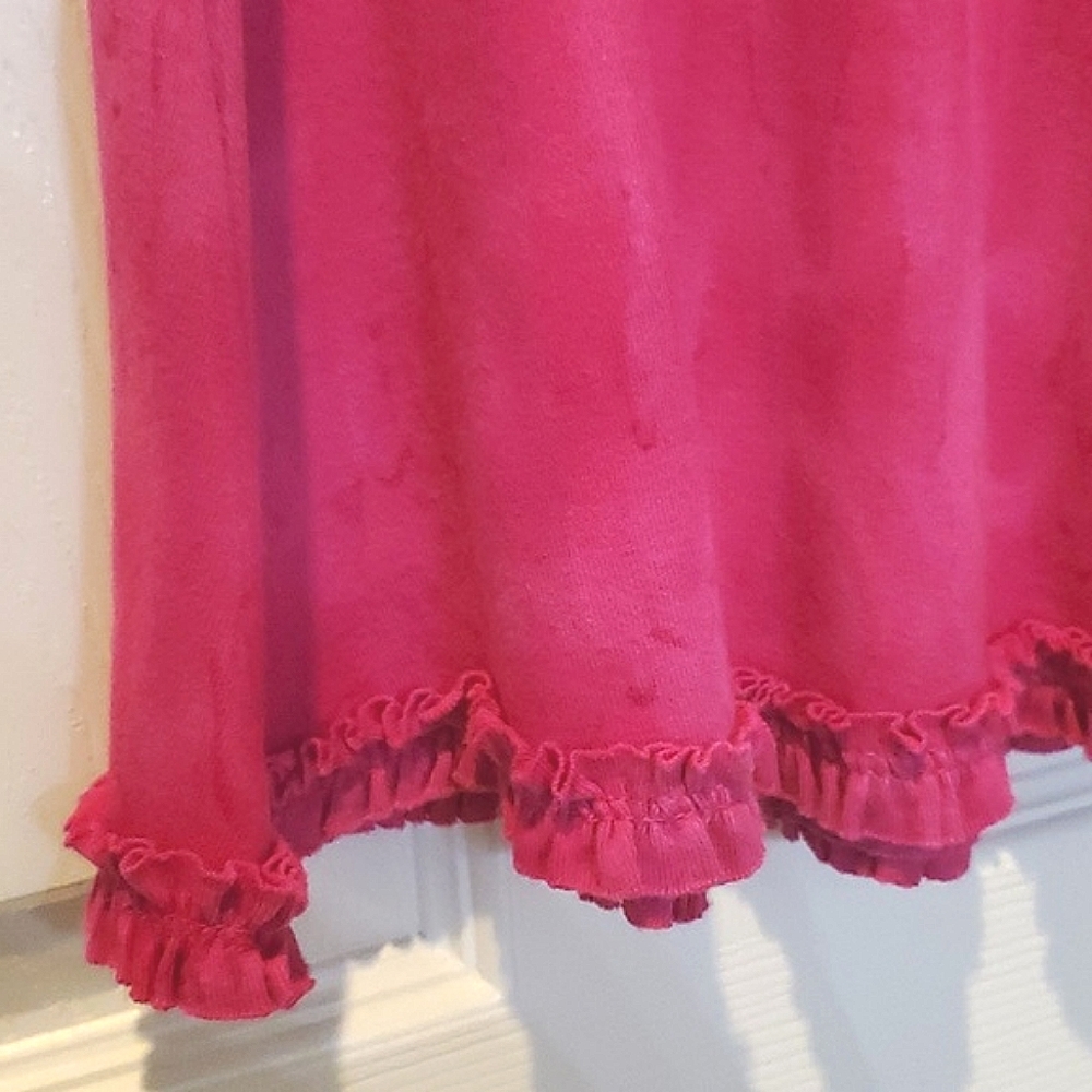 Mignone Pink Floral Design Top & Tie Dye Bottom Dress Toddler Girls Size 2T - Picture 9 of 10